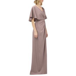 NWT KAY UNGER NEW YORK Women’s Luna Draped Maxi Dress